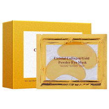 Wholesale 24K Gold Crystal Collagen Eye Mask for Reduce Fine Lines & Dark Circles & Eye Bags